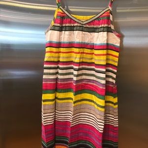 Peek brand striped girls dress
